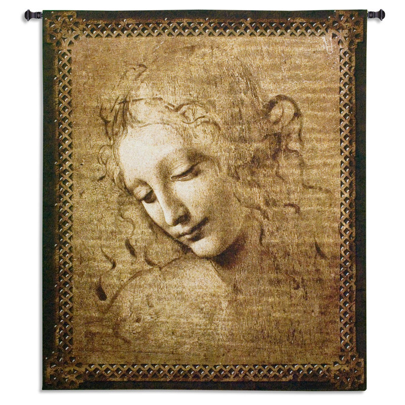 Fine Art Tapestries Still Life Female Head Tapestry Wayfair